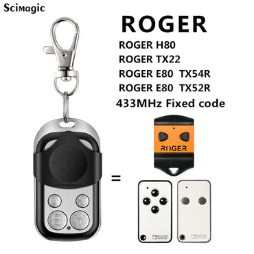 Roger 2 Channel Fixed Code Remote Control 433.92 MHz
