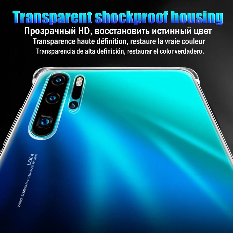 Shockproof Transperent Case For Huawei