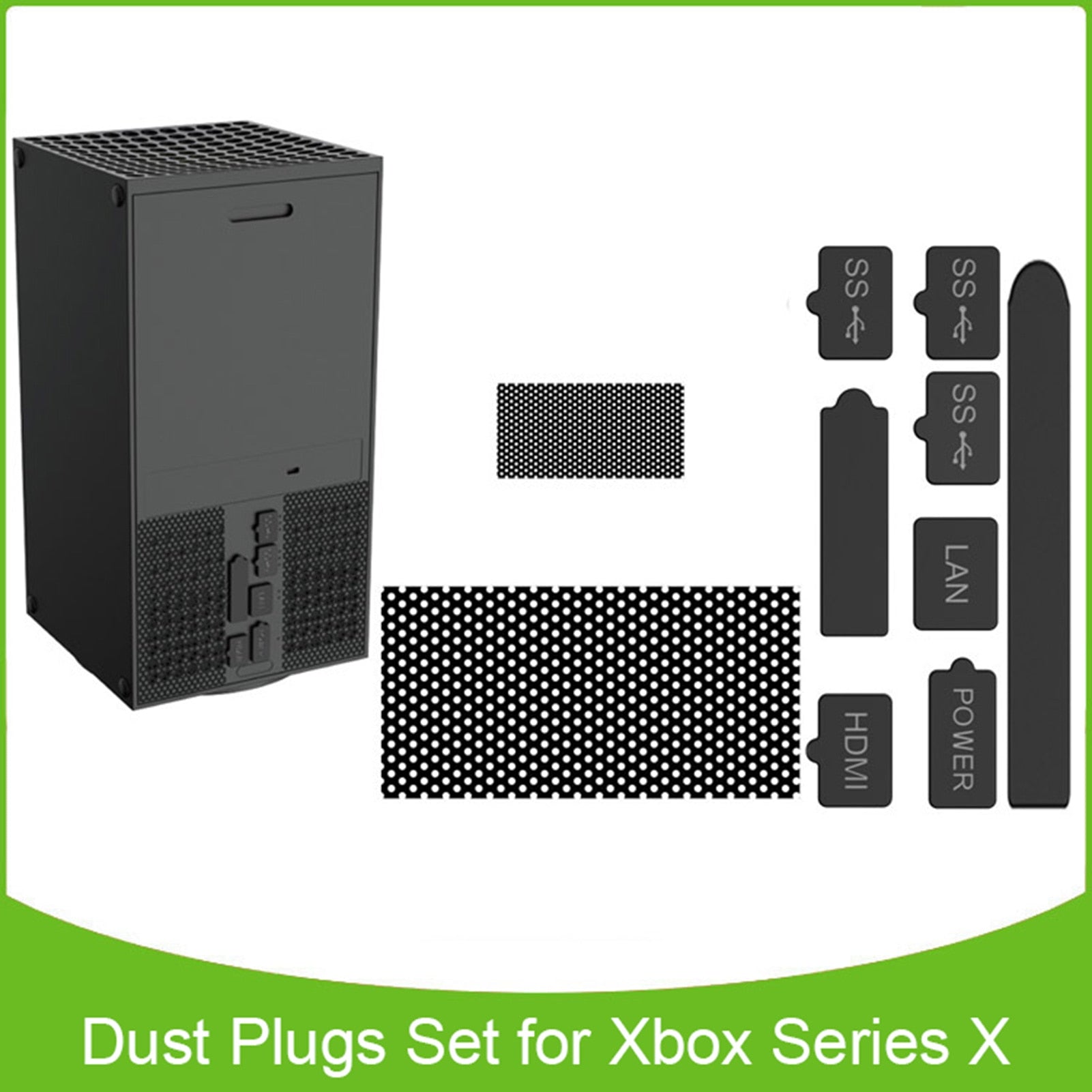 Silicone Dust Plugs Set For Xbox Series