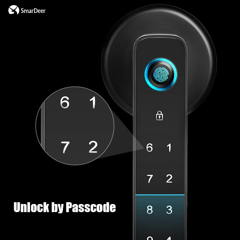 SmarDeer Indoor Fingerprint and Passcode Lock