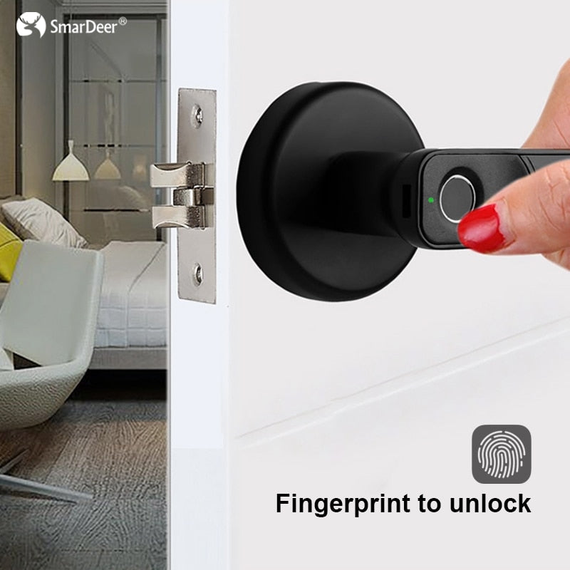 SmarDeer Indoor Fingerprint and Passcode Lock