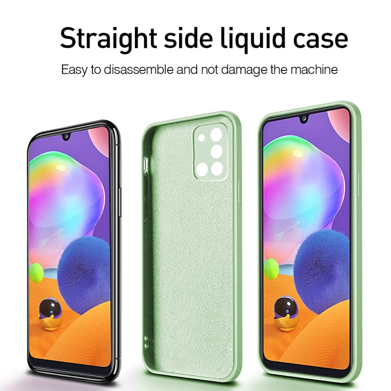 Liquid Silicone Case For Samsung Galaxy