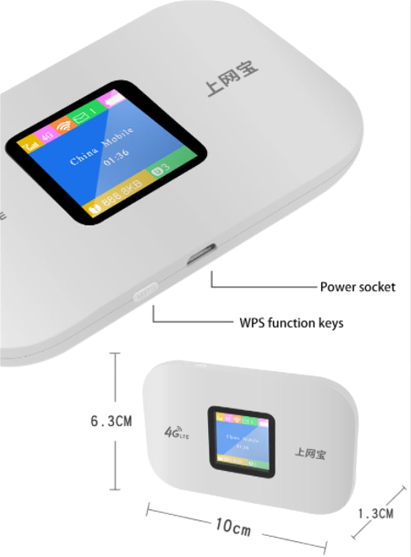 TIANJIE 4G Router Sim Card Support