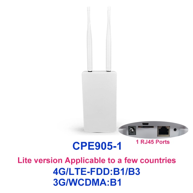 TIANJIE CPE905 Outdoor Waterproof 150Mbps 4G Router
