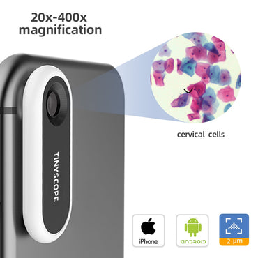 Universal Microscope Lens 20x - 400x Magnification