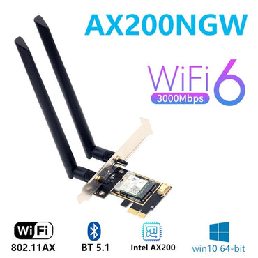 Tri band Intel AX210 AX200 8265AC AX210 wireless Wi Fi 6E 802.11AX 5374M
