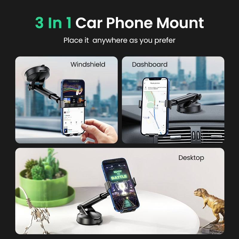UGREEN Suction Cup Car Phone Stand