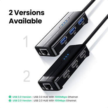 UGREEN USB Ethernet USB3.0 to RJ45 1000Mbps Ethernet Adapter