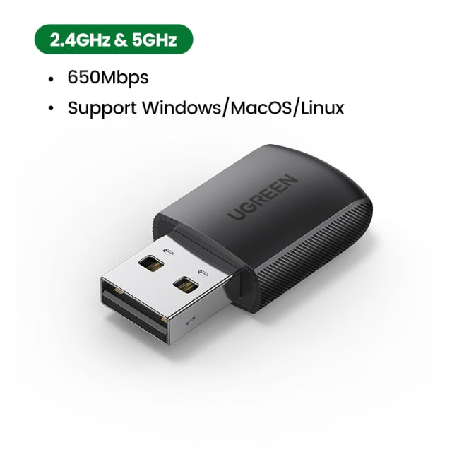 UGREEN USB  Wi-Fi Adapter 650Mbps