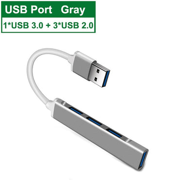USB C HUB 3.0 3.1 Type C 4 Port Multi Splitter