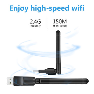 USB Wifi Adapter 150Mbps 2.4 ghz Antenna