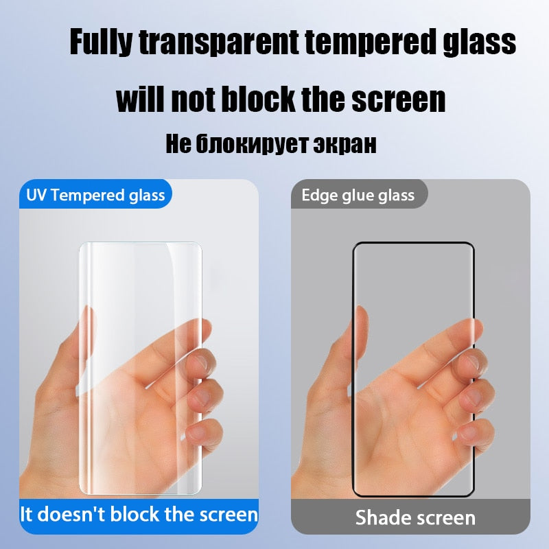 UV Tempered Glass For Xiaomi Mi