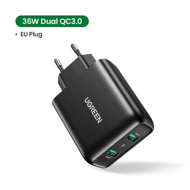 Ugreen USB Charger Quick Charge 3.0 36W