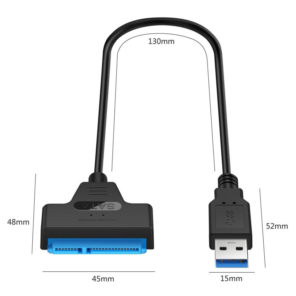 USB Sata Cable Sata 3 To Usb 3.0 Adapter