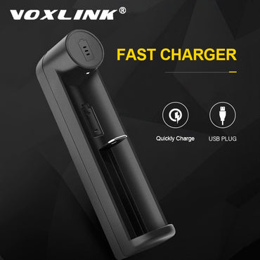 VOXLINK 18650 Battery Charger  1 Slot