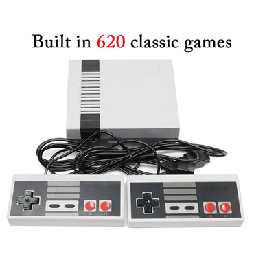 Retro Built Video Gaming Console 8 Bit 620 Games