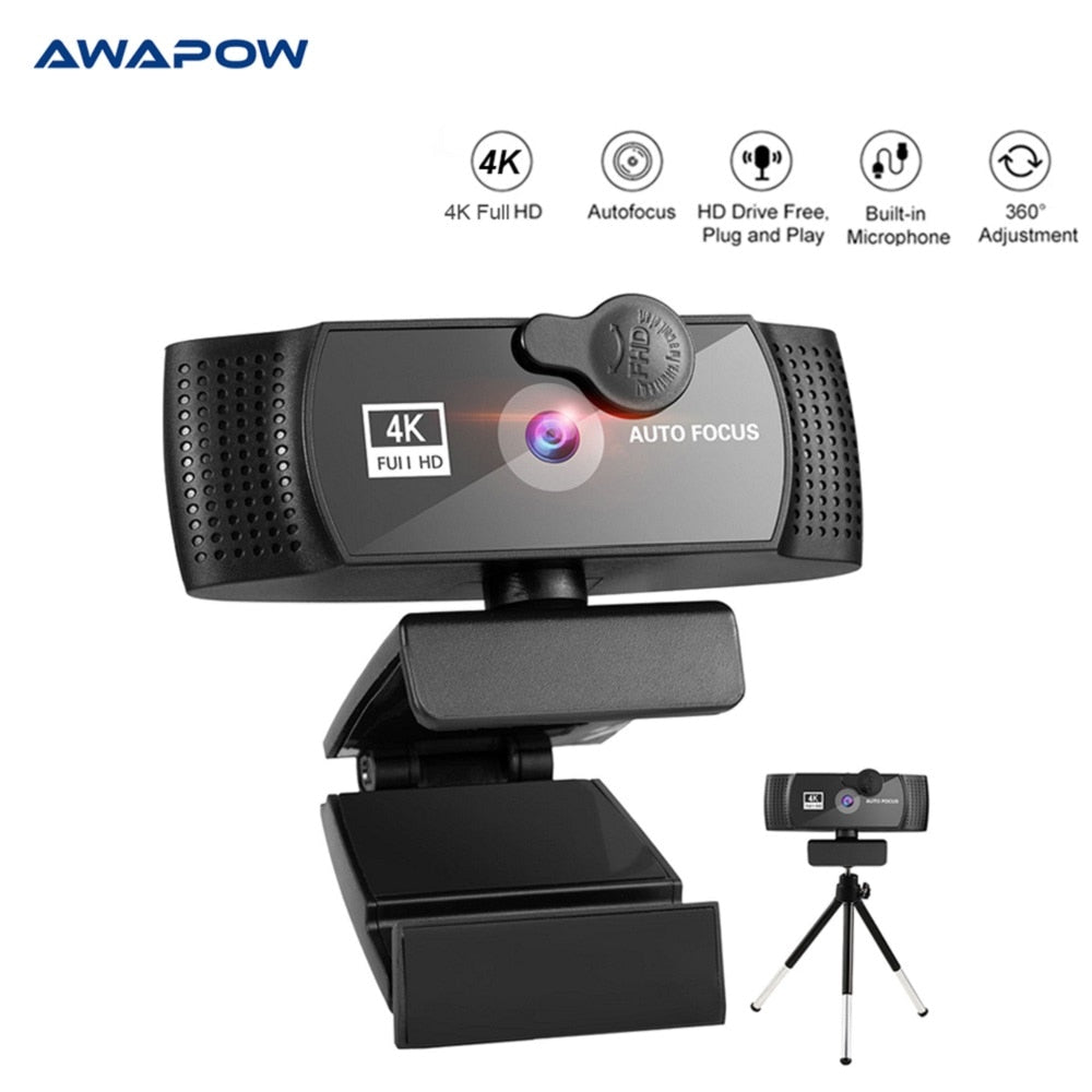 Webcam With Autofocus And Microphone
