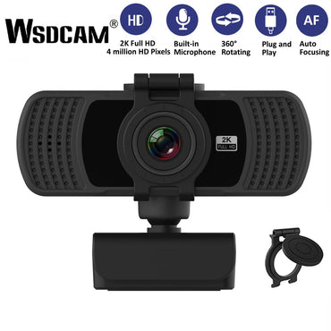 Wsdcam HD 1080P Webcam with Microphone