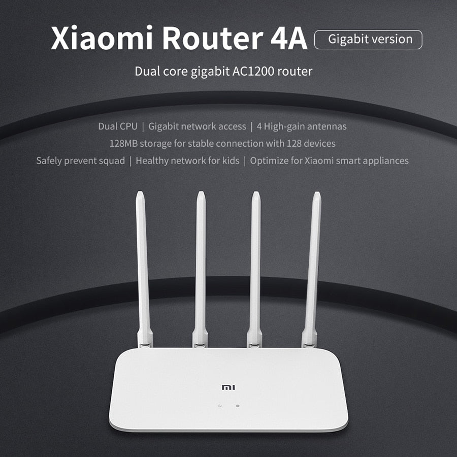Xiaomi 4A  Router  Gigabit Edition 1167Mbps 2.4GHz/5GHz