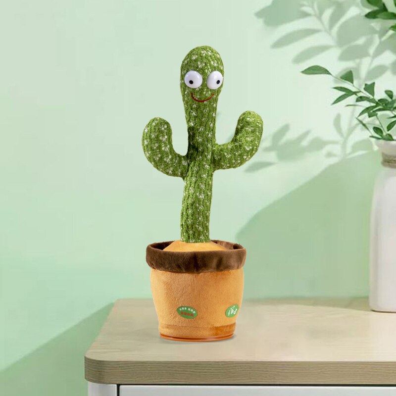 Soft Plush Cactus For Babies That Can Sing And Dance