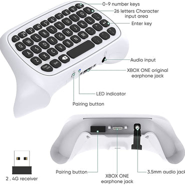 Chatpad for Xbox One S Controller