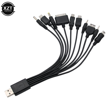 10 in 1 Micro USB multi Charger USB cables