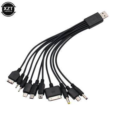 10 in 1 Micro USB multi Charger USB cables