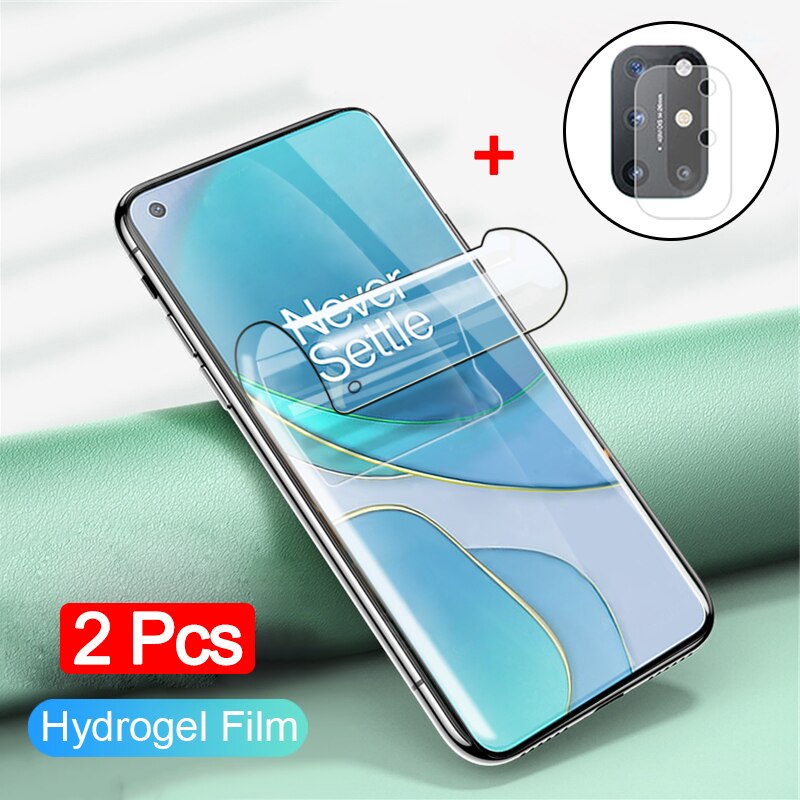 hydrogel film + camera glass for Oneplus